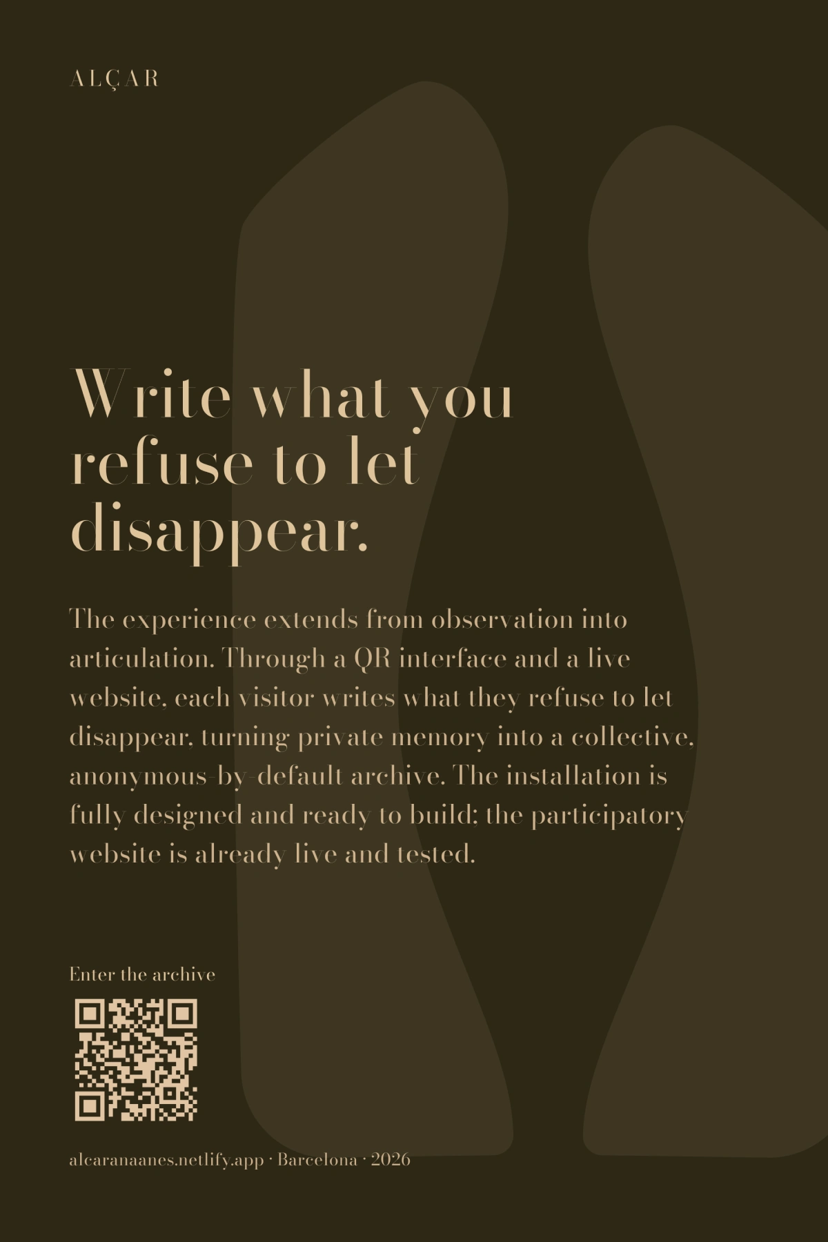 Poster / communication application