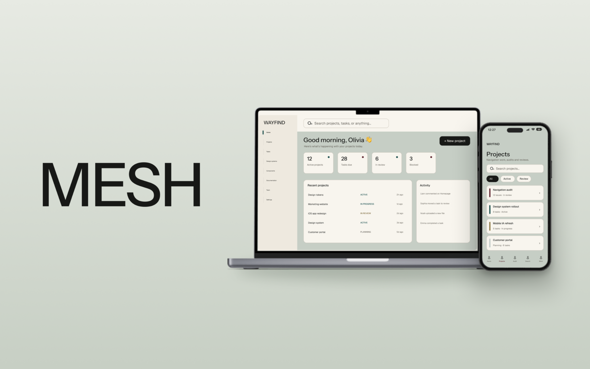 MESH · project cover